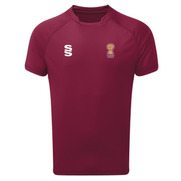 Cheshire Rubies - Dual Games Shirt - Maroon - Women's Fit