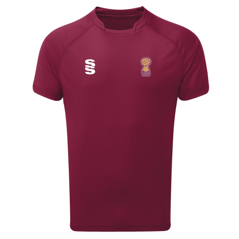 Cheshire Rubies - Dual Games Shirt - Maroon - Women's Fit