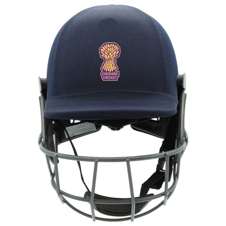 Cheshire Forma Cricket Helmet - Pro Axis- Steel Grill - Navy