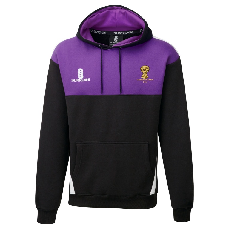 Cheshire 50s - Blade Hoody : Black / Purple / White